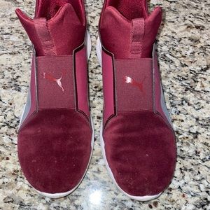 Puma Rebel Mid Women's VR BL Cordovan-Puma Silver Sneaker 10 W (364982 02)